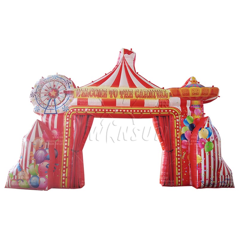 Customized Carnival Theme Inflatable Entrance Arch